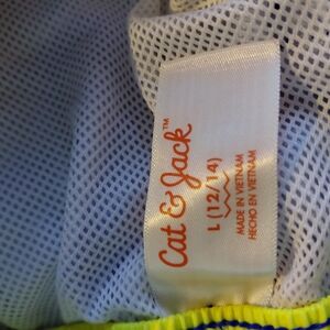 Cat & Jack Blue and Yellow Cat Toy